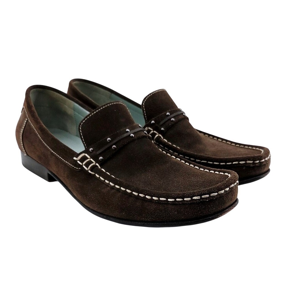 Cole Haan Dark Brown Slip On Loafers - Size 8